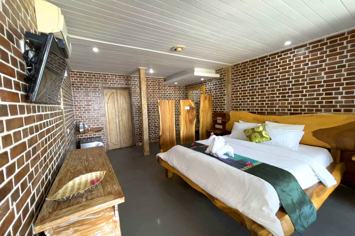 One of Ocean View Room Bedroom